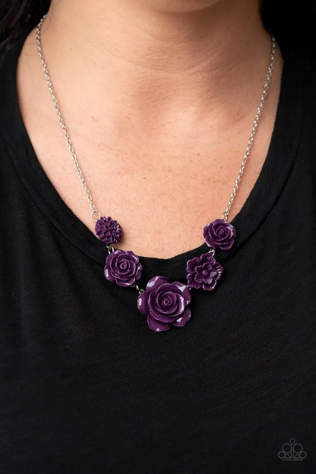 Necklaces PRIMROSE and Pretty Purple Paparazzi Necklace All Eyes On U Jewelry Paparazzi Accessories