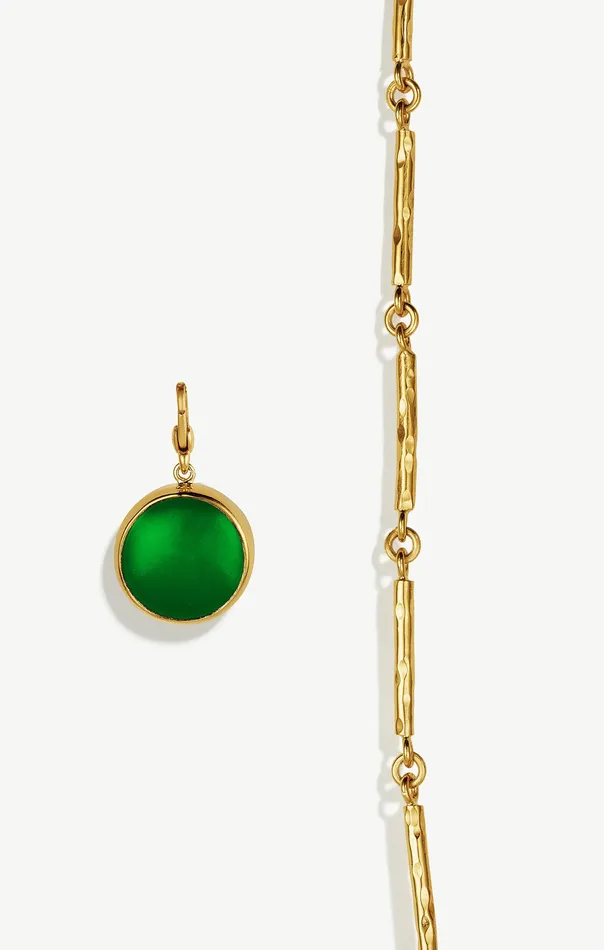 Necklaces SOKO Umbo Circle Necklace Charm Nyundo Chain Necklace Set