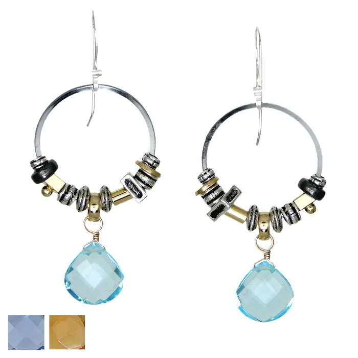 Q Evon Earrings Element Hoop Earrings