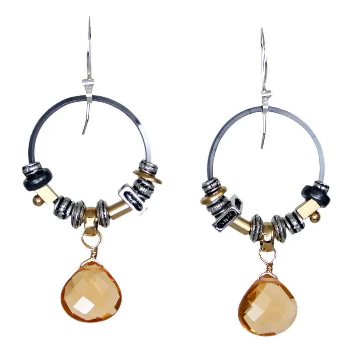Q Evon Earrings Element Hoop Earrings Q Evon Earrings Element Hoop Earrings
