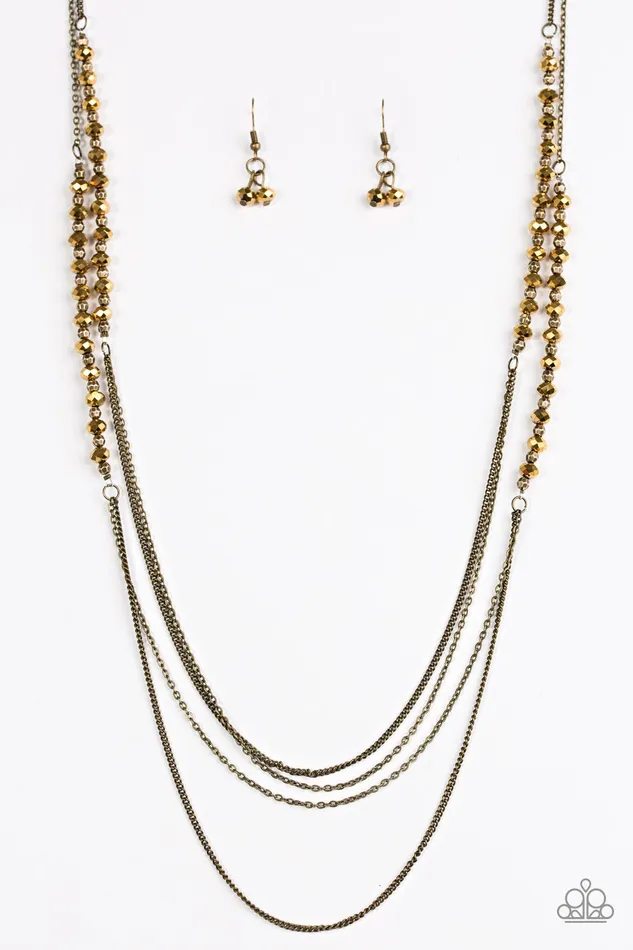 Shimmer Showdown Brass Paparazzi Necklace All Eyes On U Jewelry Paparazzi Accessories Necklaces Shimmer Showdown Brass Paparazzi Necklace All Eyes On U Jewelry Paparazzi Accessories Necklaces