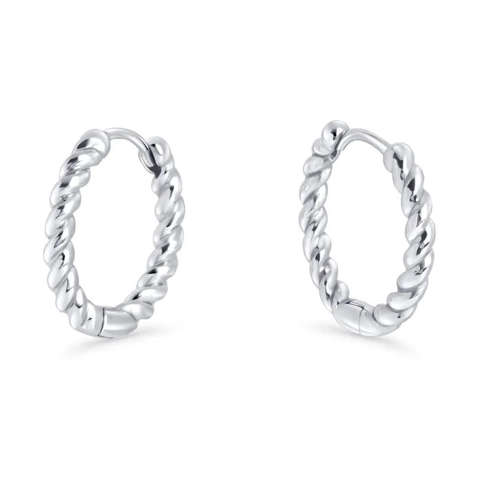 Smalt Huggie Earrings miabijoux Earrings